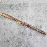 Верижка за часовник ML14-6019RG, Стоманена, Розово злато, 14мм