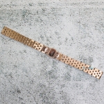 Верижка за часовник ML14-6019RG, Стоманена, Розово злато, 14мм