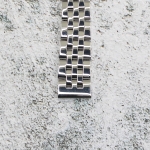 Верижка за часовник ML14-6019W, Стоманена, Сребриста, 14мм