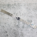 Верижка за часовник ML14-6020W, Стоманена, Сребриста, 14мм