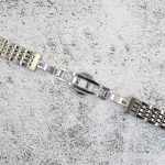 Верижка за часовник ML14-6020W, Стоманена, Сребриста, 14мм