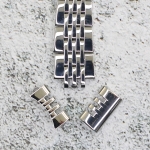 Верижка за часовник ML14-6020W, Стоманена, Сребриста, 14мм