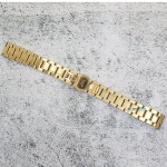 Верижка за часовник ML16-6018G, Стоманена, Златиста, 16мм