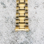 Верижка за часовник ML16-6018G, Стоманена, Златиста, 16мм