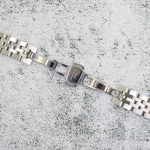 Верижка за часовник ML16-6019BC, Стоманена, Биколор, 16мм