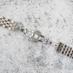 Верижка за часовник ML16-6019W, Стоманена, Сребриста, 16мм