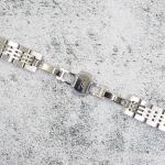 Верижка за часовник ML16-6020BC, Стоманена, Биколор, 16мм