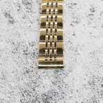 Верижка за часовник ML16-6020G, Стоманена, Златиста, 16мм