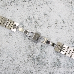 Верижка за часовник ML16-6020W, Стоманена, Сребриста, 16мм