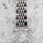 Верижка за часовник ML16-6020W, Стоманена, Сребриста, 16мм