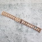 Верижка за часовник ML18-6018RG, Стоманена, Розово злато, 18мм