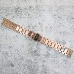 Верижка за часовник ML18-6018RG, Стоманена, Розово злато, 18мм