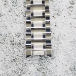 Верижка за часовник ML18-6018W, Стоманена, Сребриста, 18мм