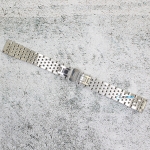 Верижка за часовник ML18-6020W, Стоманена, Сребриста, 18мм