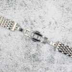 Верижка за часовник ML18-6020W, Стоманена, Сребриста, 18мм