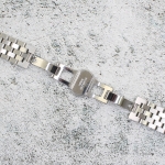 Верижка за часовник ML18-6023BCG, Стоманена, Биколор, 18мм