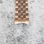 Верижка за часовник ML18-6023RG, Стоманена, Розово злато, 18мм