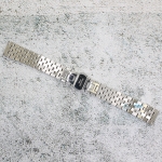 Верижка за часовник ML18-6023W, Стоманена, Сребриста, 18мм