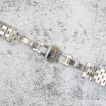 Верижка за часовник ML18-6023W, Стоманена, Сребриста, 18мм