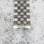 Верижка за часовник ML18-6023W, Стоманена, Сребриста, 18мм