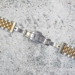 Верижка за часовник ML19-6023BC, Стоманена, Биколор, 19мм