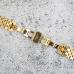 Верижка за часовник ML19-6023G, Стоманена, Златиста, 19мм