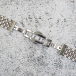 Верижка за часовник ML19-6023W, Стоманена, Сребриста, 19мм