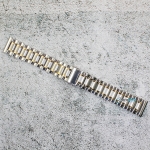 Верижка за часовник ML20-6018BC, Стоманена, Биколор, 20мм