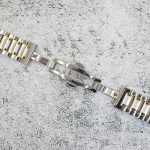 Верижка за часовник ML20-6018BC, Стоманена, Биколор, 20мм