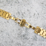 Верижка за часовник ML20-6018G, Стоманена, Златиста, 20мм