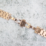 Верижка за часовник ML20-6018RG, Стоманена, Розово злато, 20мм