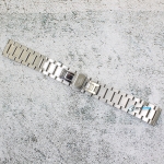 Верижка за часовник ML20-6018W, Стоманена, Сребриста, 20мм