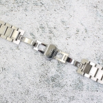 Верижка за часовник ML20-6018W, Стоманена, Сребриста, 20мм