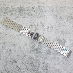 Верижка за часовник ML20-6020BCG, Стоманена, Биколор, 20мм