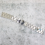 Верижка за часовник ML20-6022W, Стоманена, Сребриста, 20мм