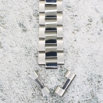 Верижка за часовник ML20-6022W, Стоманена, Сребриста, 20мм