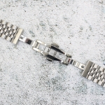 Верижка за часовник ML20-6023W, Стоманена, Сребриста, 20мм