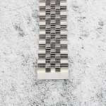 Верижка за часовник ML20-6023W, Стоманена, Сребриста, 20мм