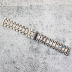 Верижка за часовник ML22-6018BCRG, Стоманена, Биколор, 22мм