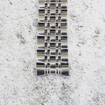 Верижка за часовник ML22-6021W, Стоманена, Сребриста, 22мм