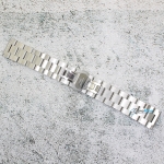 Верижка за часовник ML22-6022BCG, Стоманена, Биколор, 22мм