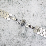 Верижка за часовник ML22-6022BCG, Стоманена, Биколор, 22мм