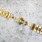 Верижка за часовник ML22-6022G, Стоманена, Биколор, 22мм