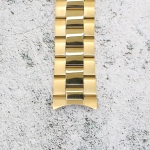 Верижка за часовник ML22-6022G, Стоманена, Биколор, 22мм