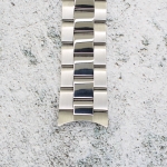 Верижка за часовник ML22-6022W, Стоманена, Сребриста, 22мм