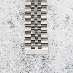 Верижка за часовник ML22-6023W, Стоманена, Сребриста, 22мм