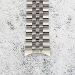 Верижка за часовник ML22-6023W, Стоманена, Сребриста, 22мм