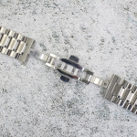 Верижка за часовник ML24-6018W, Стоманена, Сребриста, 24мм