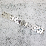 Верижка за часовник ML24-6022BCRG, Стоманена, Биколор, 24мм