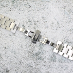 Верижка за часовник ML24-6022BCRG, Стоманена, Биколор, 24мм